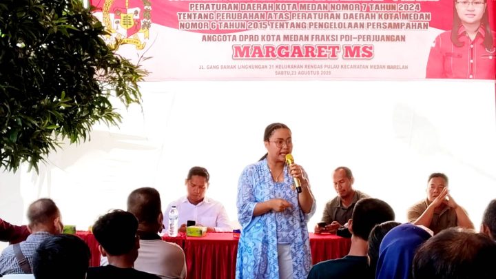 Margaret MS Minta Pemko Medan Memaksimalkan Pengelolaan Sampah