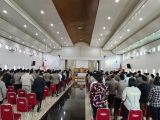 Personel Polda Sumut Gelar Ibadah Oikoumene, Doakan Keamanan dan Kedamaian Bangsa