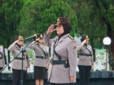 Polwan Polda Sumut Gelar Ziarah ke Taman Makam Pahlawan dalam Rangka Hari Jadi ke-77