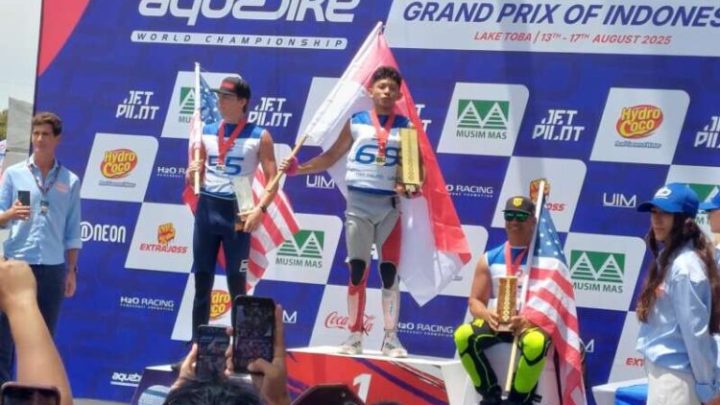 Polda Sumut Sukses Amankan Pengumuman Juara Endurance Aquabike Toba 2025