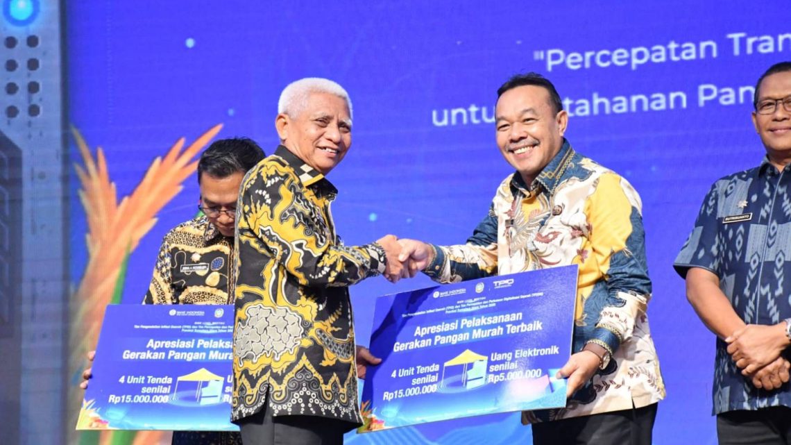 Pemko Tebing Tinggi Raih Penghargaan Apresiasi Pelaksanaan GPM Terbaik Provinsi Sumatera Utara