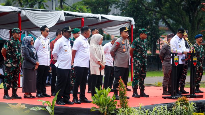 Rico Waas Hadiri Apel Gelar Pasukan Patroli Gabungan Simpatik untuk Indonesia Damai