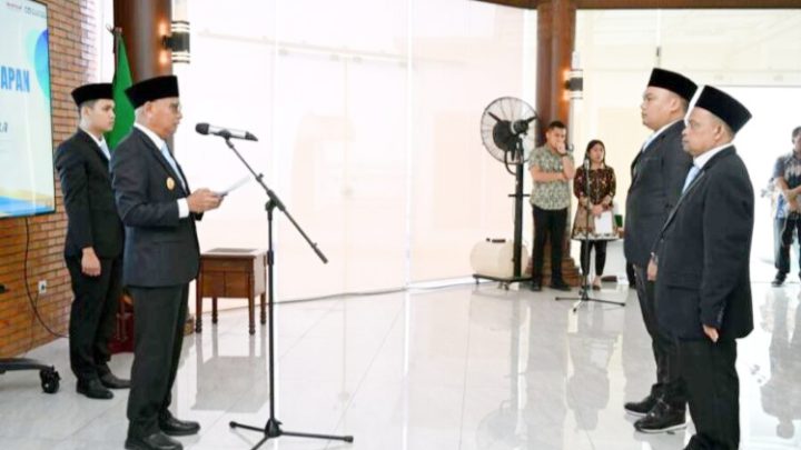 Lantik Direktur PT PSU dan PD AIJ, Wagub Minta Pegang Lima Prinsip