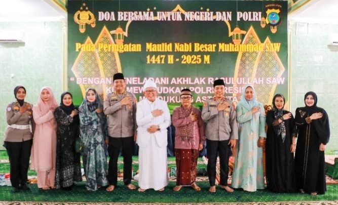 Polda Sumut Gelar Doa Bersama di Hari Maulid Nabi