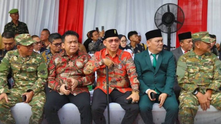 Pimpinan DPRD Medan Hadiri Upacara Peringatan HUT Ke-80 TNI