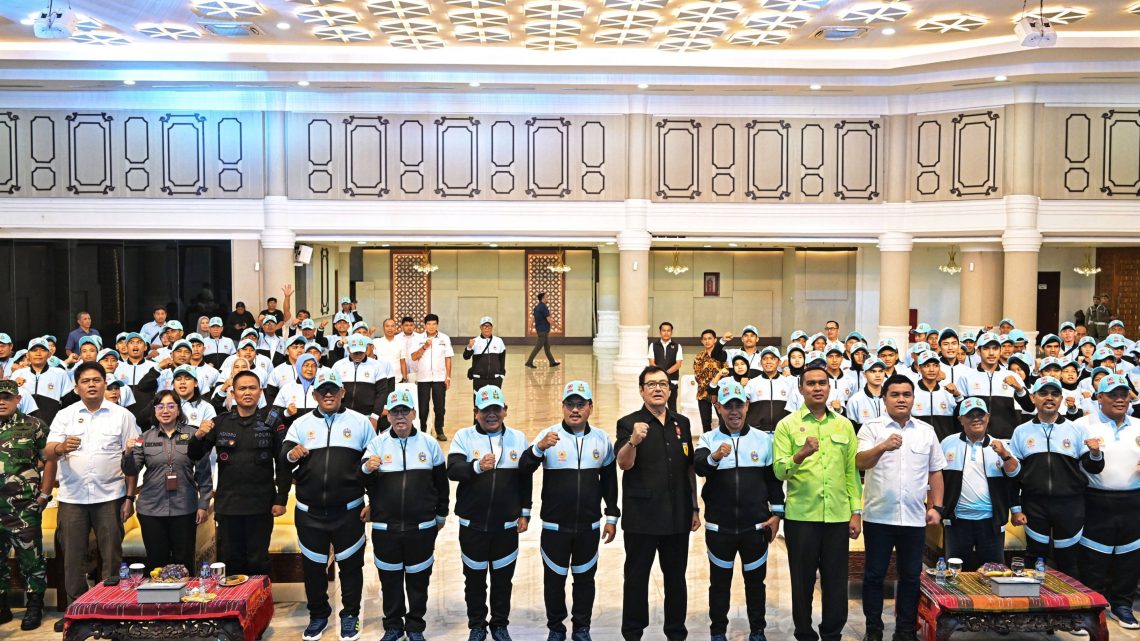 Lepas Kontingen PON Bela Diri 2025, Sekdaprov Sumut Optimis Raih Juara