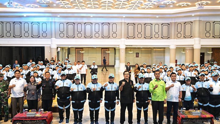 Lepas Kontingen PON Bela Diri 2025, Sekdaprov Sumut Optimis Raih Juara