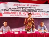 Tidak Melibatkan Kepling, Johannes Hutagalung Pertanyakan Pola Pendataan Penerima Bansos