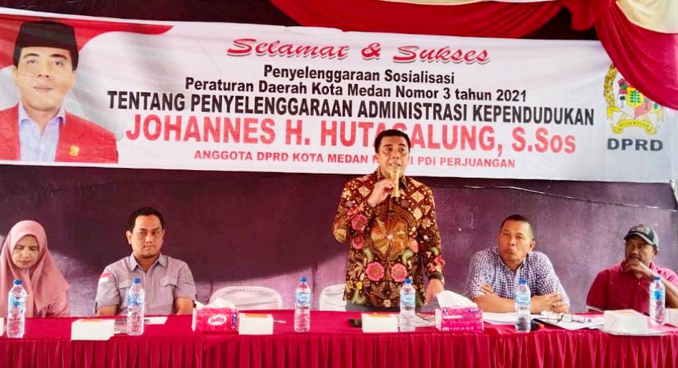 Tidak Melibatkan Kepling, Johannes Hutagalung Pertanyakan Pola Pendataan Penerima Bansos