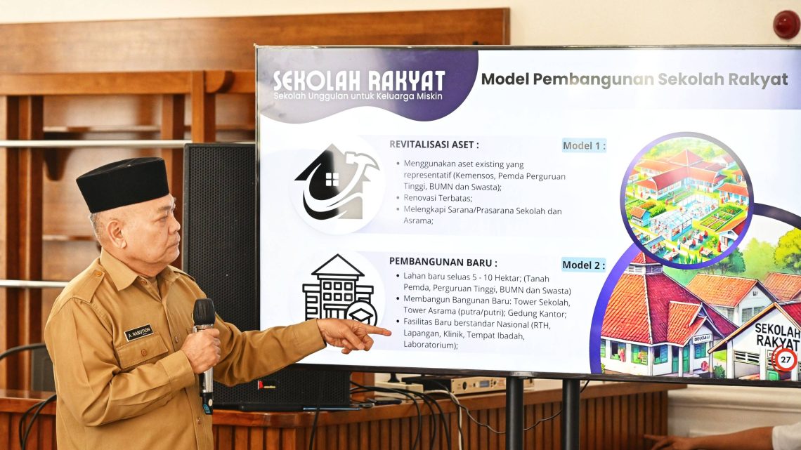Pemprov Sumut Percepat Pembangunan Sekolah Rakyat untuk Pengentasan Kemiskinan