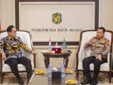 Rico Waas Sambut Kunjungan Kapolrestabes Medan, Bersinergi Atasi Permasalahan Kota