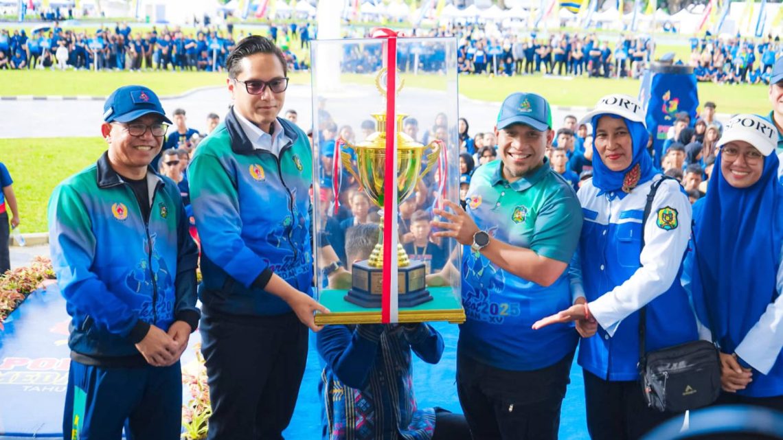 Raih 85 Medali, Kecamatan Medan Selayang Juara Umum Porkot XV Tahun 2025