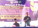 Sosialisasikan Perda Kesehatan, Rizki Lubis Ingatkan Warga Waspadai Influenza Tipe A
