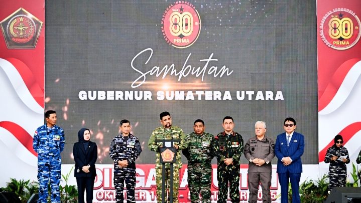 HUT ke-80 TNI, Bobby Nasution Sebut TNI Berkontribusi Besar Jaga Kondusivitas