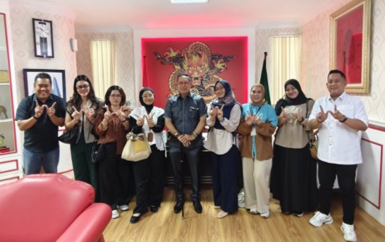 Dukung Pengenalan Olahraga PoundFit, Ketua DPRD Medan Terima Pengurus PoundFriends