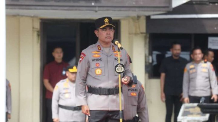 Serah Terima Jabatan Kapolrestabes Medan dan Direktur Reserse Narkoba Polda Sumut