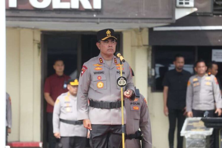 Serah Terima Jabatan Kapolrestabes Medan dan Direktur Reserse Narkoba Polda Sumut