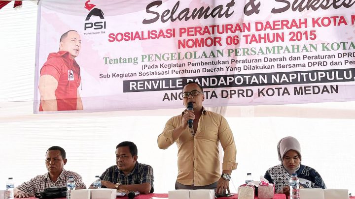 Renville Napitupulu Berharap Warga Medan jadi WRS