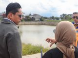 Tinjau Kolam Detensi Selayang, Rico Waas Targetkan dapat Mereduksi 10 -15 Persen Banjir