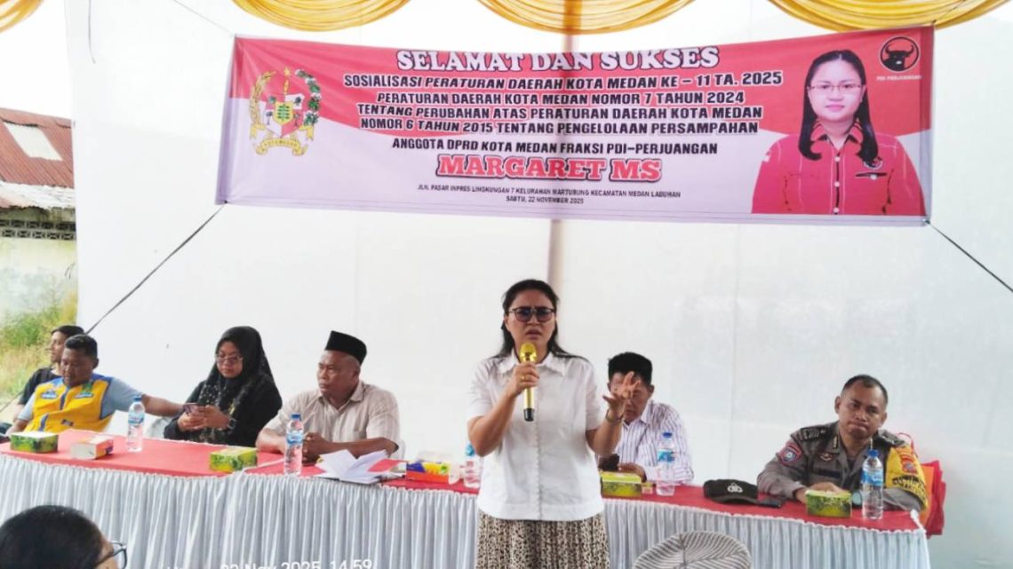 Margaret MS Harap Warga Tingkatkan Kesadaran Pengelolaan Sampah