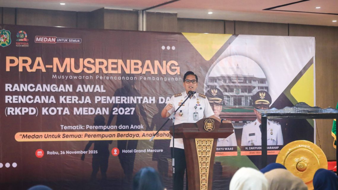 Rico Waas: Pemko Medan Komitmen Berikan Perlindungan Terhadap Perempuan dan Anak untuk Kemajuan Kota