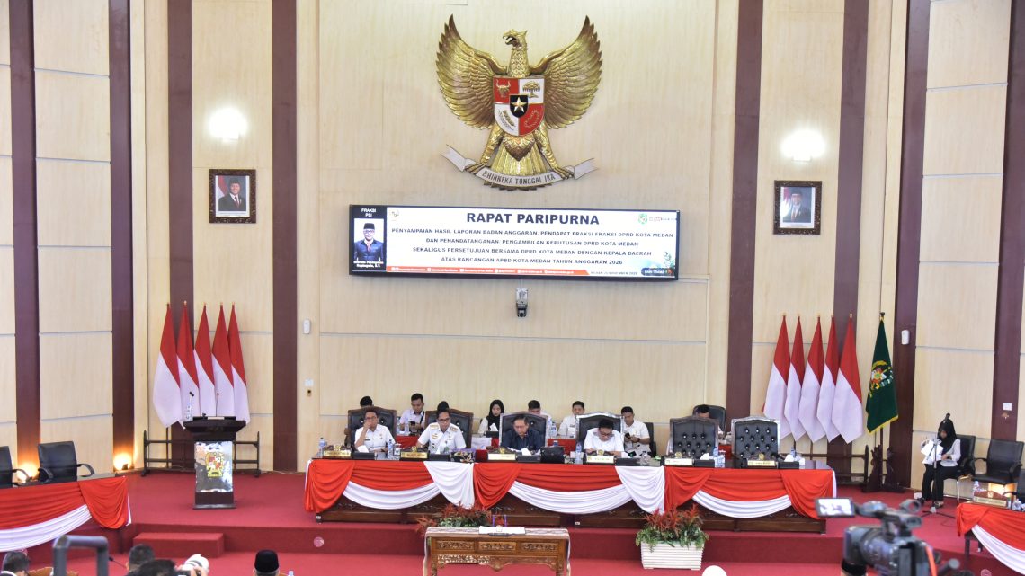 APBD 2026 Instrumen Strategis Mewujudkan Visi “Medan Bertuah yang Inklusif, Maju dan Berkelanjutan”