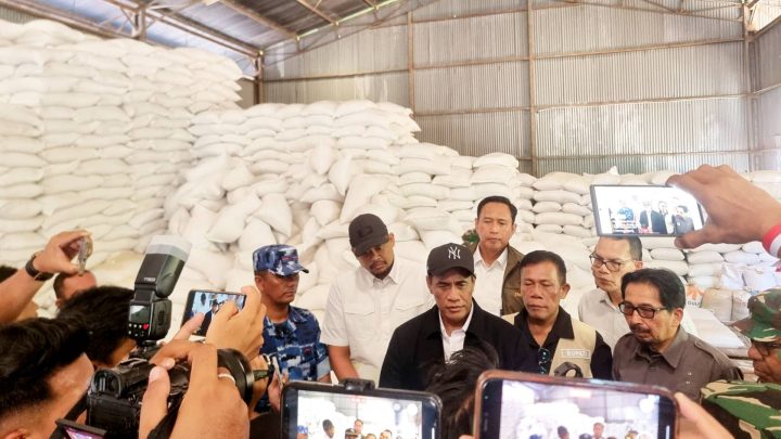 Mentan Pastikan Stok Beras Sumut Aman, Siapkan 3 Kali Lipat dari Kebutuhan