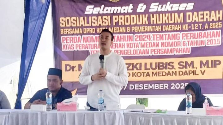 Rizki Lubis Tekankan Pengangkutan Sampah Pasca Banjir Harus Lebih Intens