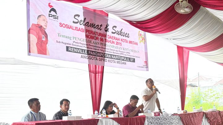 Atasi Banjir, Renville Napitupulu Ajak Masyarakat Bijak Dalam Pengelolaan Sampah