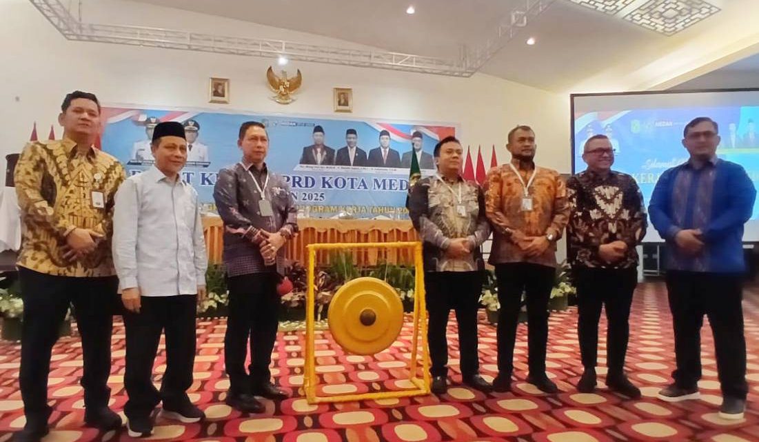 DPRD Kota Medan Gelar Raker 2025, Wong: Menguatkan Peran DPRD dalam Pembangunan