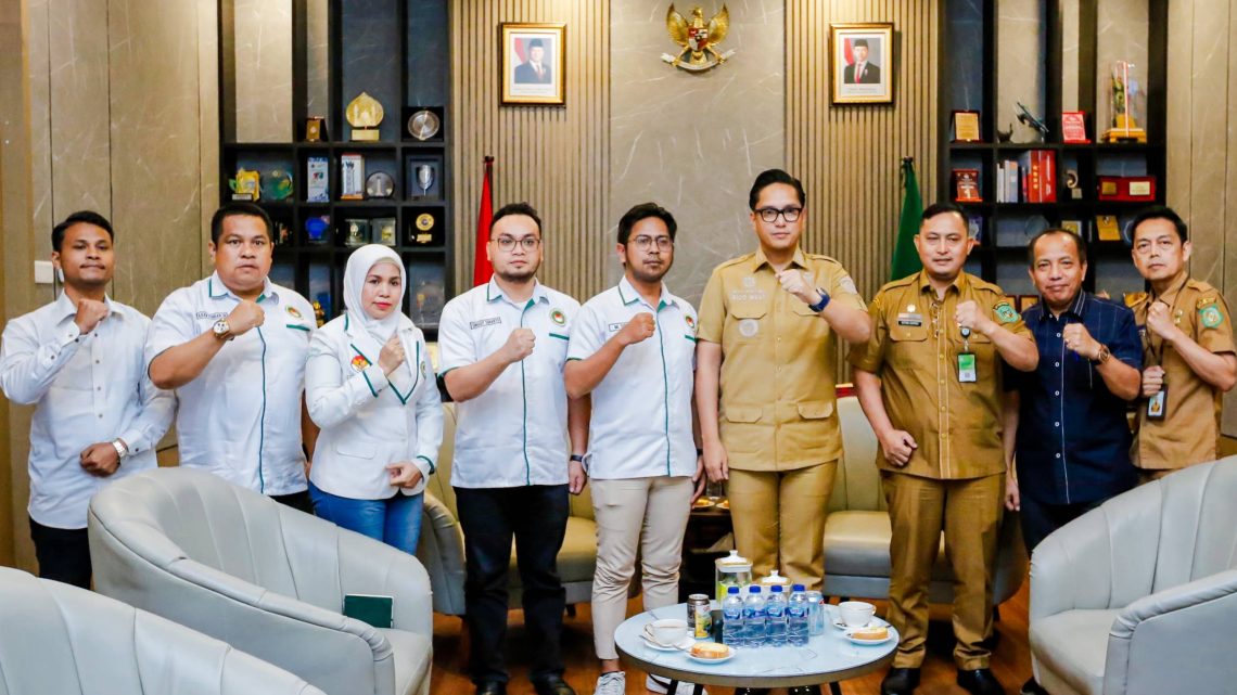 Rico Waas dan APPSI Kota Medan Bahas Perkembangan Pasar Tradisional