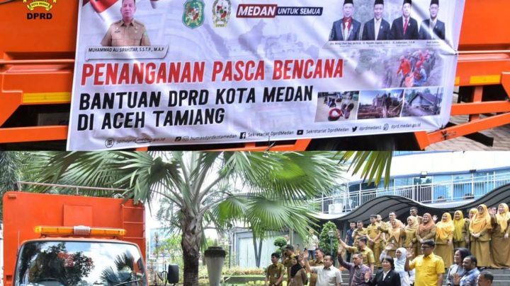 DPRD Medan Kirim Bantuan Pascabencana ke Aceh Tamiang