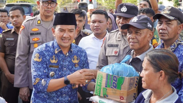 Pemko Tebing Tinggi Salurkan Bantuan Sembako untuk 8.484 KK Korban Banjir