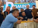 Meriahkan HPN 2026, Turnamen Domino PWI Sumut Piala Kapolrestabes Medan Dibuka