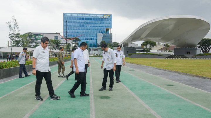 Ditargetkan Selesai Februari, Revitalisasi Lapangan Merdeka Diharap Serap Banyak Tenaga Kerja