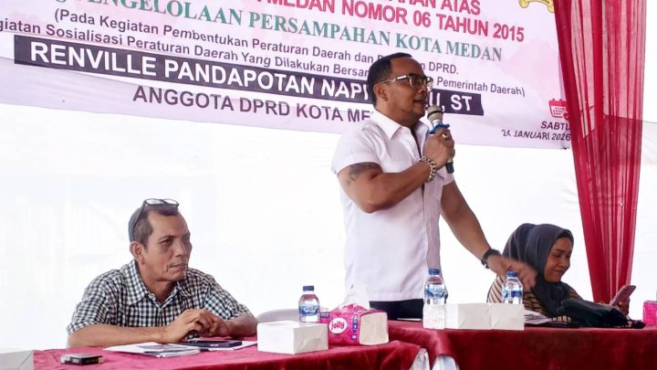 Kesadaran Warga Jaga Kebersihan Minim, Renville Napitupulu Maksimalkan Sosialisasi Perda Pengelolaan Persampahan