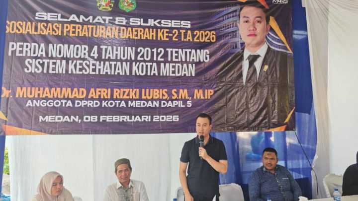 Jelang Ramadan, Rizki Lubis Serukan Warga Medan Cek Kesehatan Sejak Dini