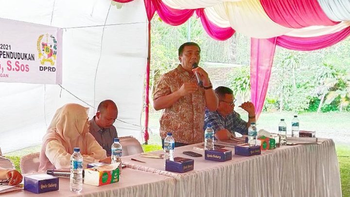 Sosialisasikan Perda Adminduk, Johannes Hutagalung: Judol dan Belanja Online Bisa Hambat Bansos