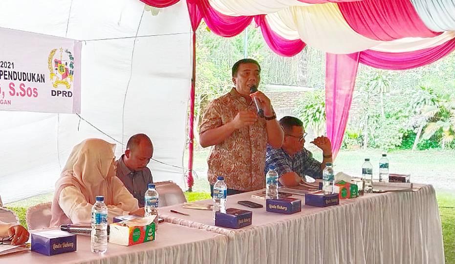 Sosialisasikan Perda Adminduk, Johannes Hutagalung: Judol dan Belanja Online Bisa Hambat Bansos