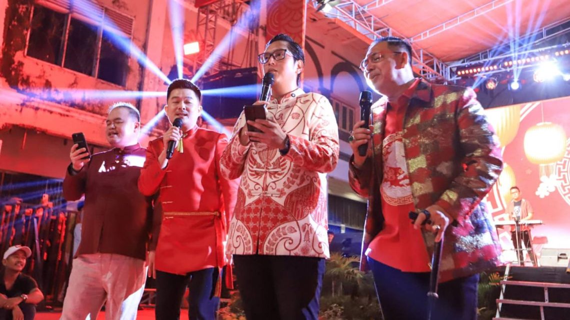 Harmoni Imlek Kota Medan, Rico Waas: Kekuatan Medan Terletak Pada Kemajemukan Warganya