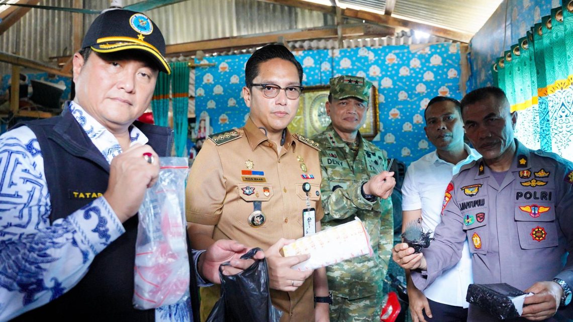 Usai Rapat di Mako Kodaeral, Rico Waas dan Aparat Gabungan Sisir Lokasi Diduga Rawan Narkoba di Belawan