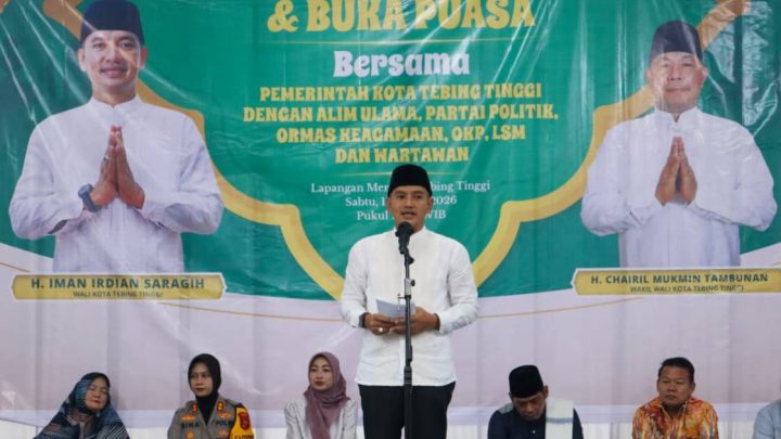 Perkuat Harmoni, Pemko Tebing Tinggi Gelar Silaturahim Kebangsaan dan Buka Puasa Bersama