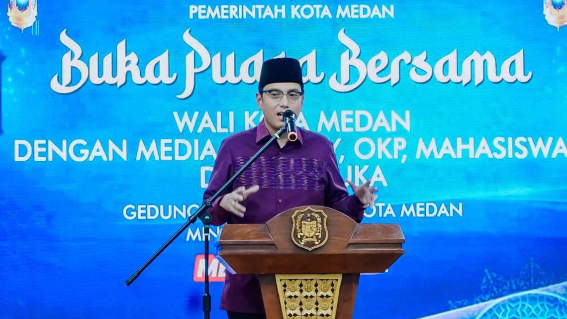 Buka Puasa Bersama Insan Media dan Ormas, Rico Waas Ajak Perkuat Persatuan dan Soliditas Kota Medan