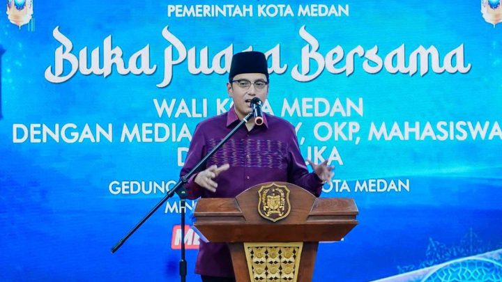 Buka Puasa Bersama Insan Media dan Ormas, Rico Waas Ajak Perkuat Persatuan dan Soliditas Kota Medan