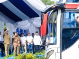 Rico Waas Lepas Keberangkatan 4.000 Peserta Mudik Bareng Pemko Medan