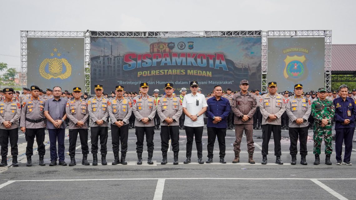Rico Waas Apresiasi Kesiapan Polri Jaga Kondusivitas Medan Lewat Simulasi Sispamkota