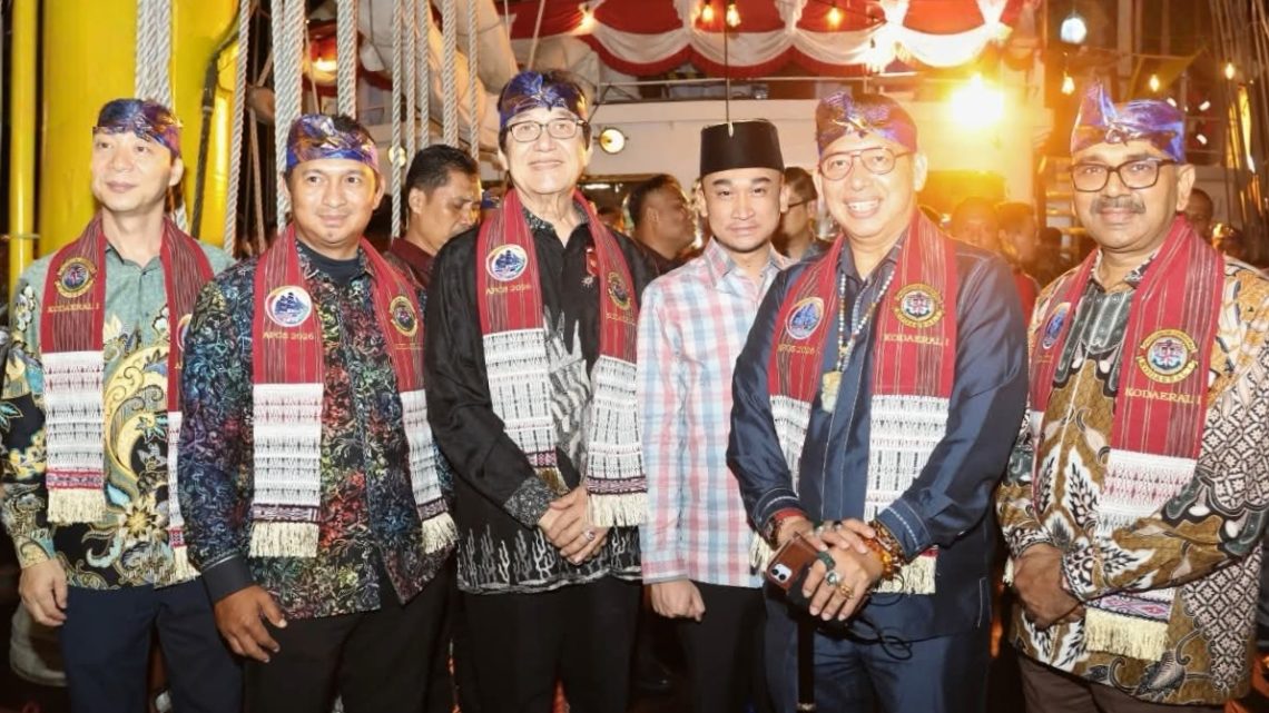Ketua DPRD Medan Hadiri Deck Reception ASEAN Plus Cadet Sail 2026