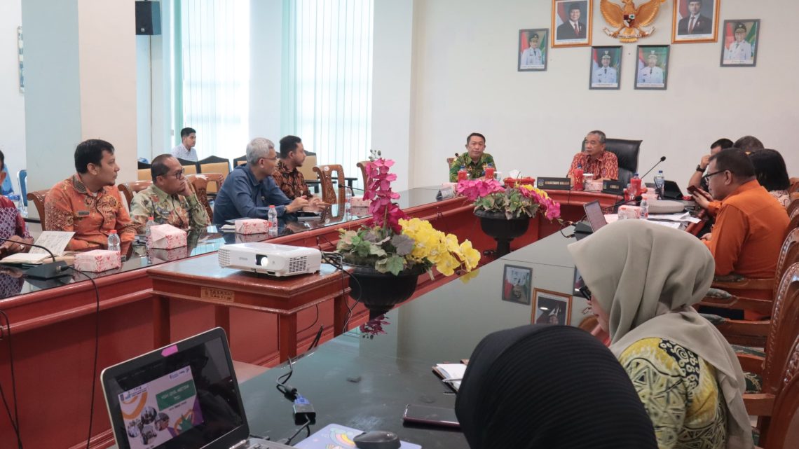 Sekdako Tebing Tinggi Pimpin Rapat Kerja TPID, Bahas Langkah Konkret Pengendalian Inflasi