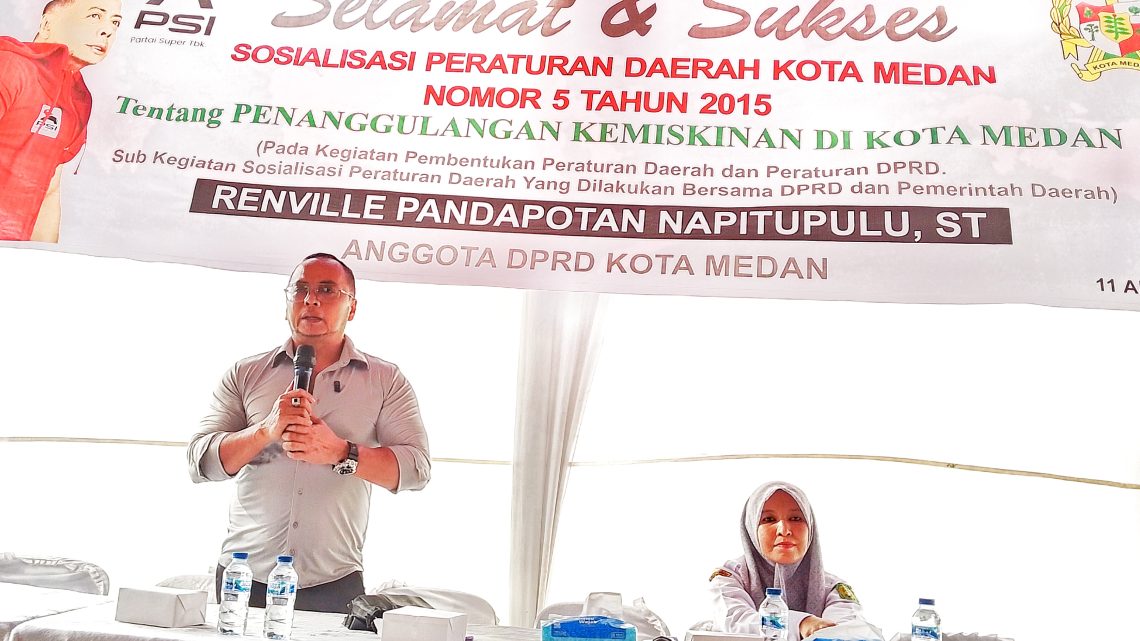 Renville Napitupulu: Pemerintah Wajib Memberikan Hak Warga Tak Mampu