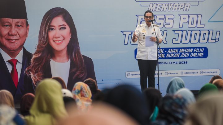 Rico Waas Tegaskan Perang Melawan Judi Online di Acara “Gass Pol Tolak Judol” Komdigi